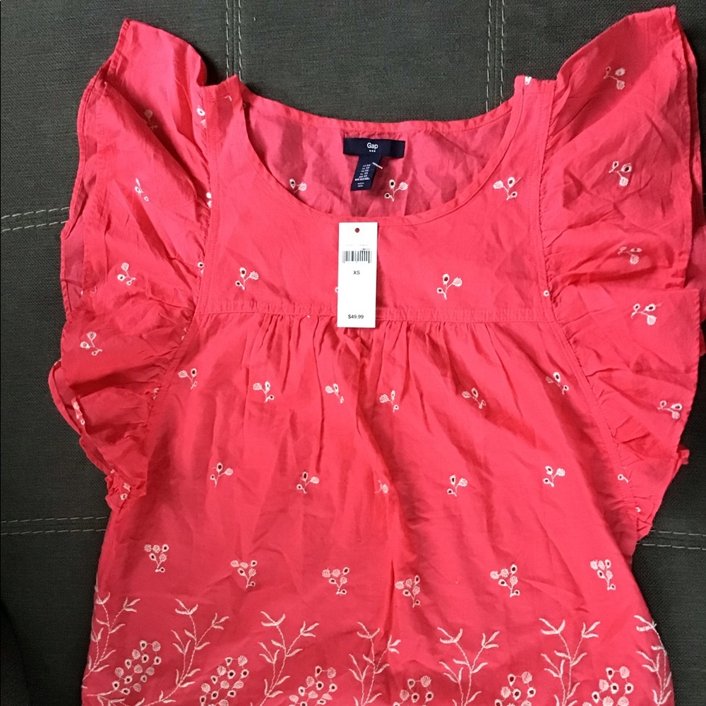 GAP XS pink top
